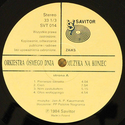 Muzyka Na Koniec