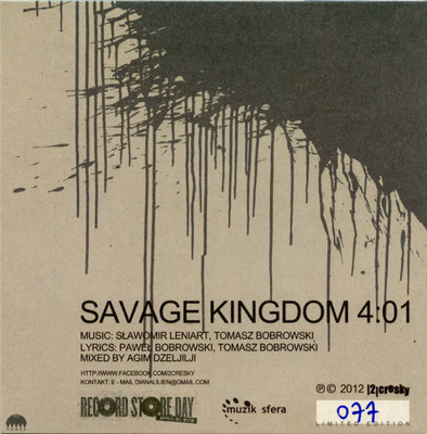 Savage Kingdom (Record Store Day 2012)