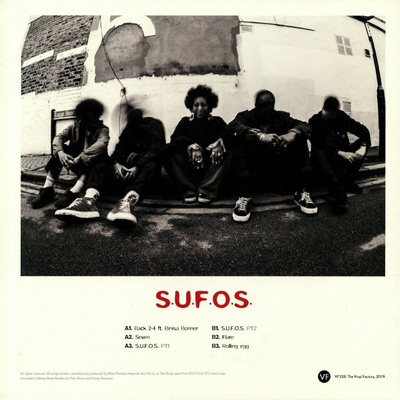 S.U.F.O.S. (180g) clear vinyl