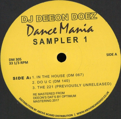 Doez Dance Mania Sampler 1