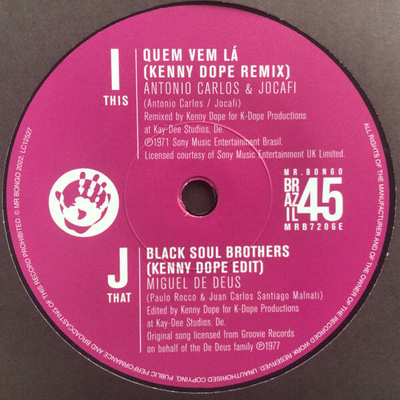 Brazil45: Mr Bongo x Kenny Dope (Record Store Day 2022)