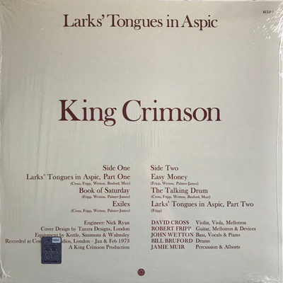 Larks' Tongues In Aspic (200g)