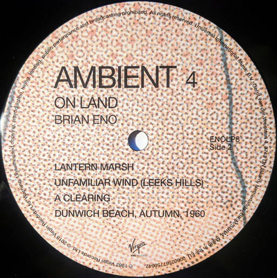 Ambient 4: On Land (180g)