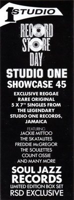 Studio One Showcase 45: The Original (Box Set) (Record Store Day 2019)