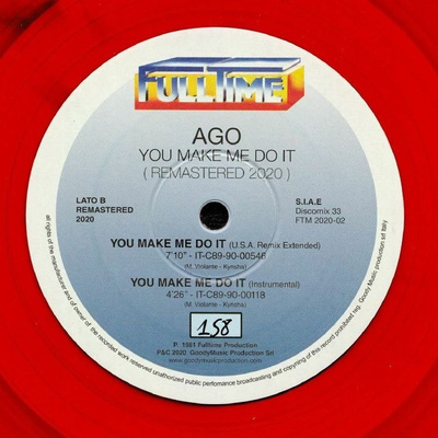 You Make Me Do It (Remastered 2020) red vinyl 