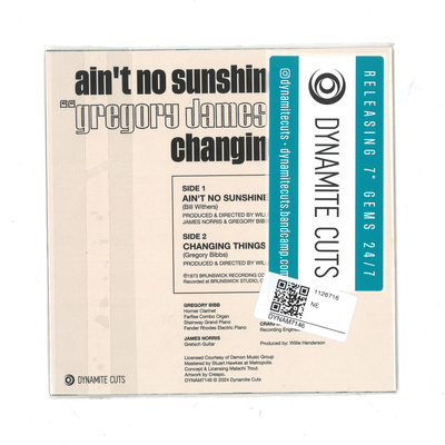 Ain't No Sunshine / Changing Things
