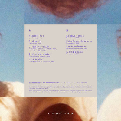 El Sol Desde Oriente: Selected & Unreleased Recordings 1980-1990