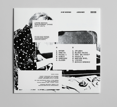 Bleak Output MAX (Limitowana Edycja) 180g Transparent Smoke Vinyl
