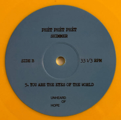 Shimmer (Gatefold) Yellow Vinyl