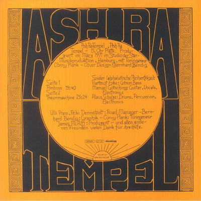 Ash Ra Tempel (50th Anniversary Edition) Black Vinyl