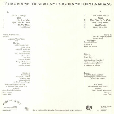 T​ë​d Ak Mame Coumba Lamba Ak Mame Coumba Mbang