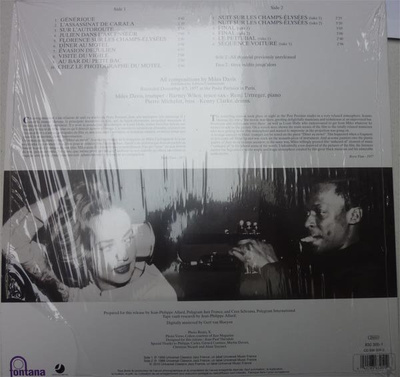 Ascenseur Pour L'Échafaud (Lift To The Scaffold) 180g