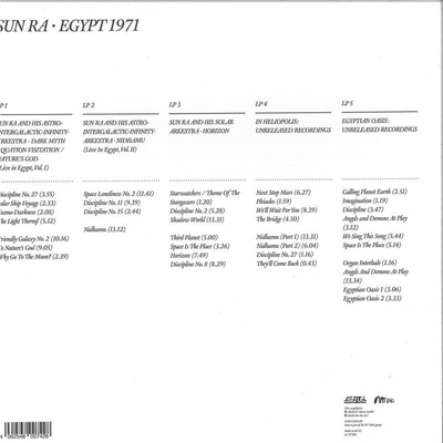 Egypt 1971 (Box Set) (Record Store Day 2020)
