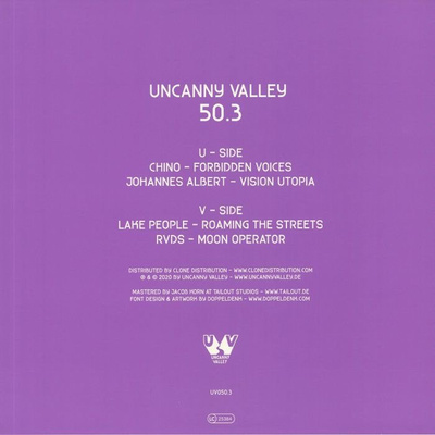 Uncanny Valley 50.3 Purple