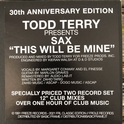 This Will Be Mine (30th Anniversary Edition) (Record Store Day 2021)