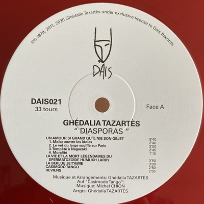 Diasporas (clear red vinyl)
