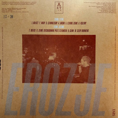 Erozje (Limited Numbered Pressing)