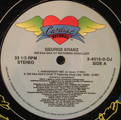 Din Daa Daa '91 promo [Used / Second Hand]