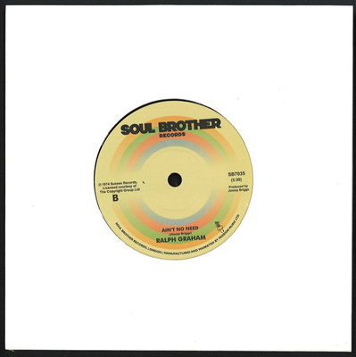 Where Did You Learn To Make Love The Way You Do / Ain't No Need (Record Store Day 2019)