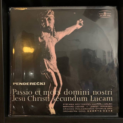 Passio Et Mors Domini Nostri Jesu Christi Secundum Lucam (Blue Labels)