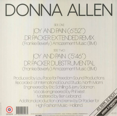 Joy And Pain (Dr Packer Remixes)