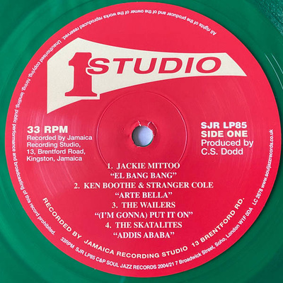 Studio One Ska: The Original (Record Store Day 2023) Transparent Green Vinyl