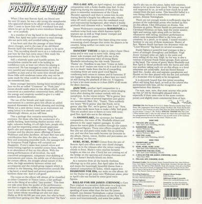 Ronnie April's Positive Energy Volume 1