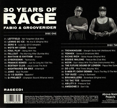30 Years Of Rage