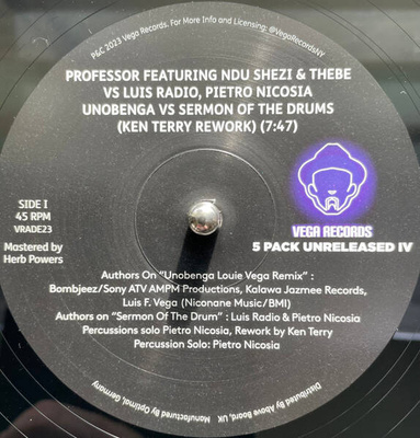 Vega Records 5 Pack Unreleased IV