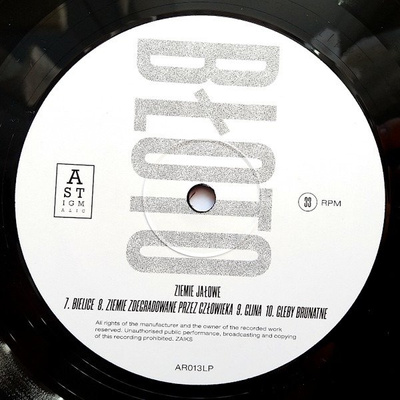 Erozje (Limited Numbered Pressing)