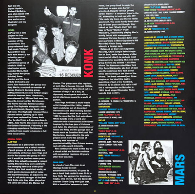 New York Noise: Dance Music From The New York Underground 1977-1982 (Record Store Day 2023)