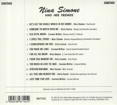Nina Simone And Her Friends
