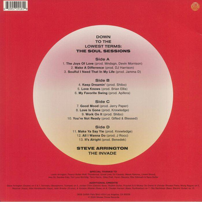 Down To The Lowest Terms: The Soul Sessions