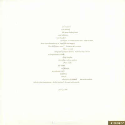 Deep Listening (30th Anniversary Edition) gatefold