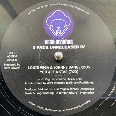 Vega Records 5 Pack Unreleased IV