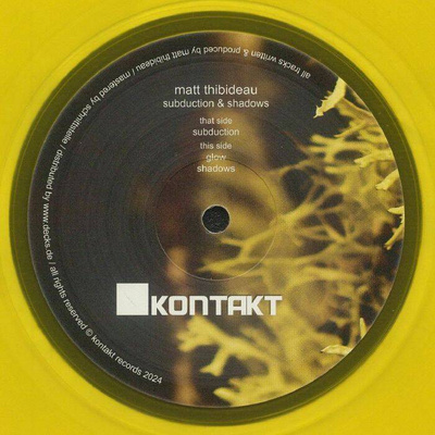Subduction & Shadows (Clear Yellow Vinyl)