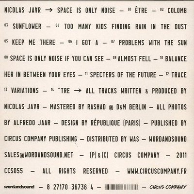 Space Is Only Noise (first version)