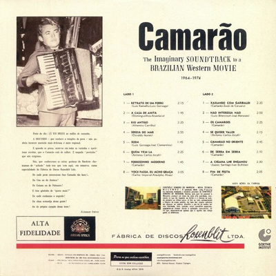 The Imaginary Soundtrack To A Brazilian Western Movie 1964-1974 (gatefold) 180g
