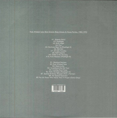 Pure Wicked Tune: Rare Groove Blues Dances & House Parties, 1985-1992