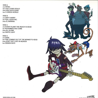 Demon Days (coloured marbled vinyl)
