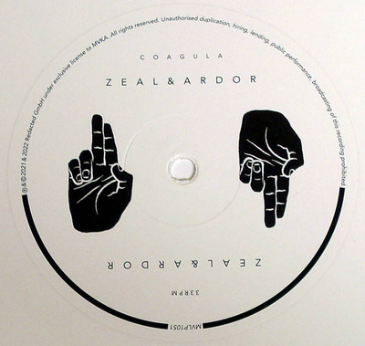 Zeal & Ardor (Indie Exclusive White Vinyl Edition)