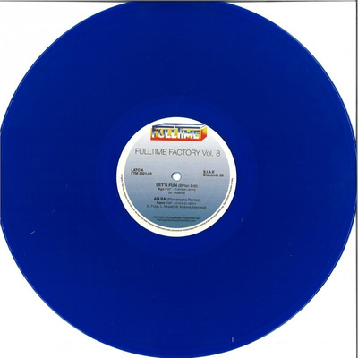 Fulltime Factory Vol. 8 (Blue Vinyl)