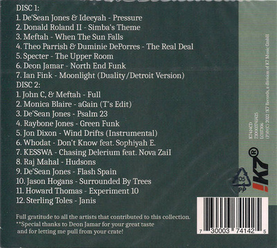 DJ-Kicks: Theo Parrish - Detroit Forward (mixed CD)
