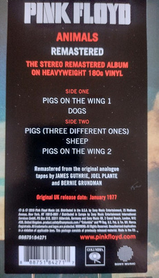 Animals (Gatefold) 180g
