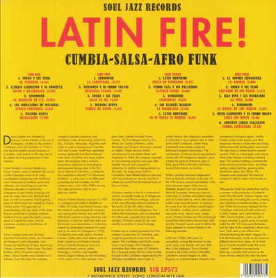 Latin Fire! Cumbia-Salsa-Afro-Funk:Tropical Dance Music From Discos Fuentes, Colombia 1956-83
