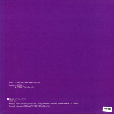LFO (30th Anniversary Edition) purple marbled vinyl