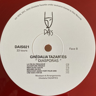 Diasporas (clear red vinyl)