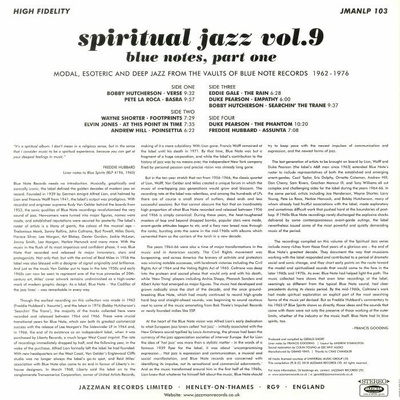 Spiritual Jazz 9: Blue Notes Part 1 (gatefold)