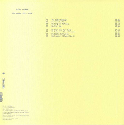 DAT Tapes 1993-1994 (180g) Blue Marbled Vinyl