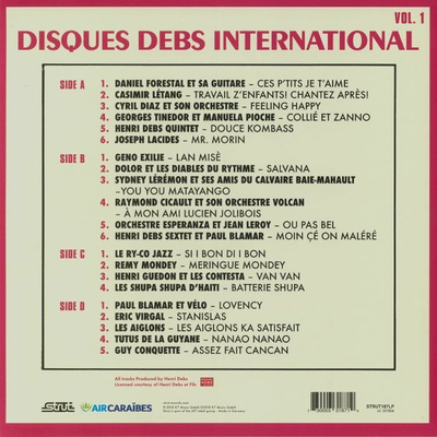 Disques Debs International Volume 1: An Island Story Biguine, Afro Latin & Musique Antillaise 1960-1972